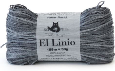 El Linio 2272 Basalt 100% len SCHOPPEL WOLLE