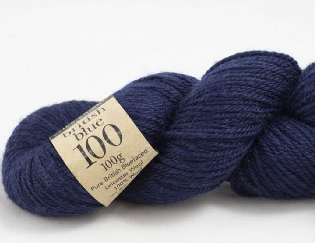 BRITISH BLUE WOOL 100 607 Cloak Erika Knight