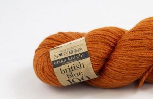 BRITISH BLUE WOOL 100 610 Tulip