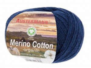 MERINO COTTON 22 Indigo