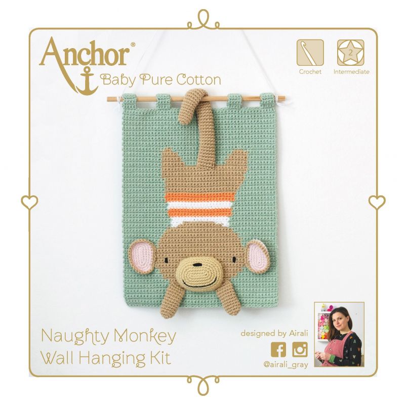 Wall Hanging - Naughty Monkey Anchor