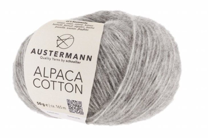 ALPACA COTTON 03 Silber Austermann