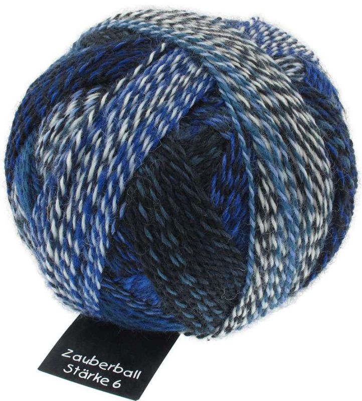 Schoppel Wolle / Zauberball Stärke 6 2099 Pause in Blau