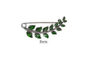 Shawl Pins FERN - oděvní spona