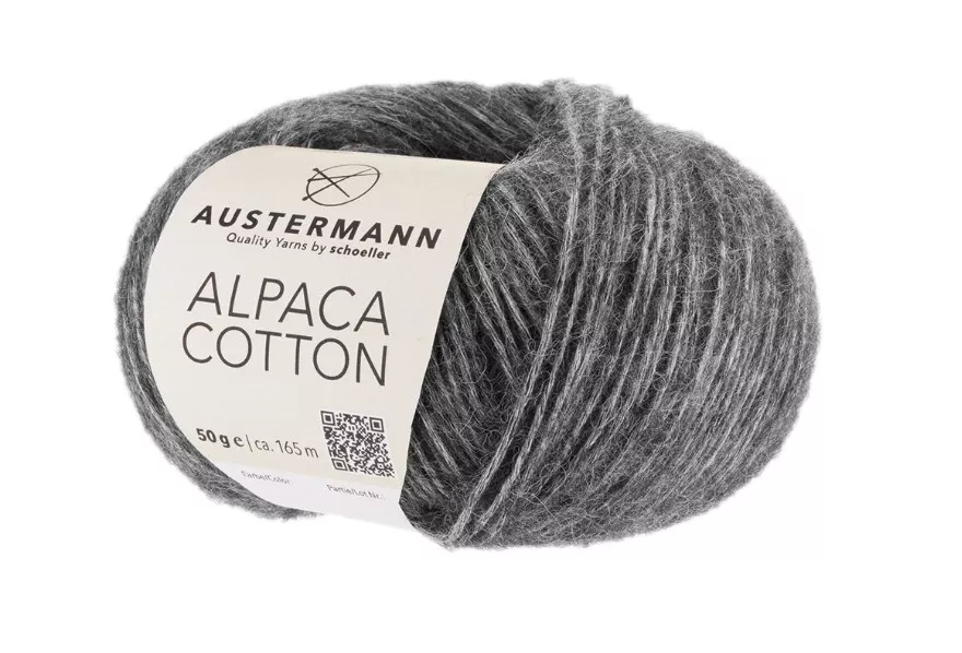ALPACA COTTON 04 Grau Austermann