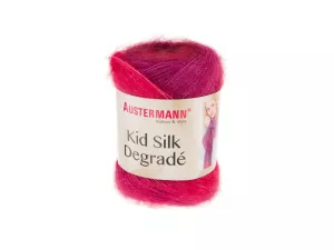 NÁVOD Šála z Kid Silk Degradé