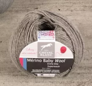Balíček MÉRINO BABY WOOL 058 Flanelle