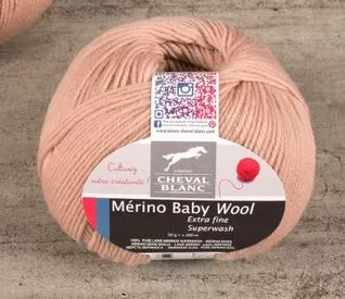 Balíček MÉRINO BABY WOOL 138 Camel Cheval Blanc
