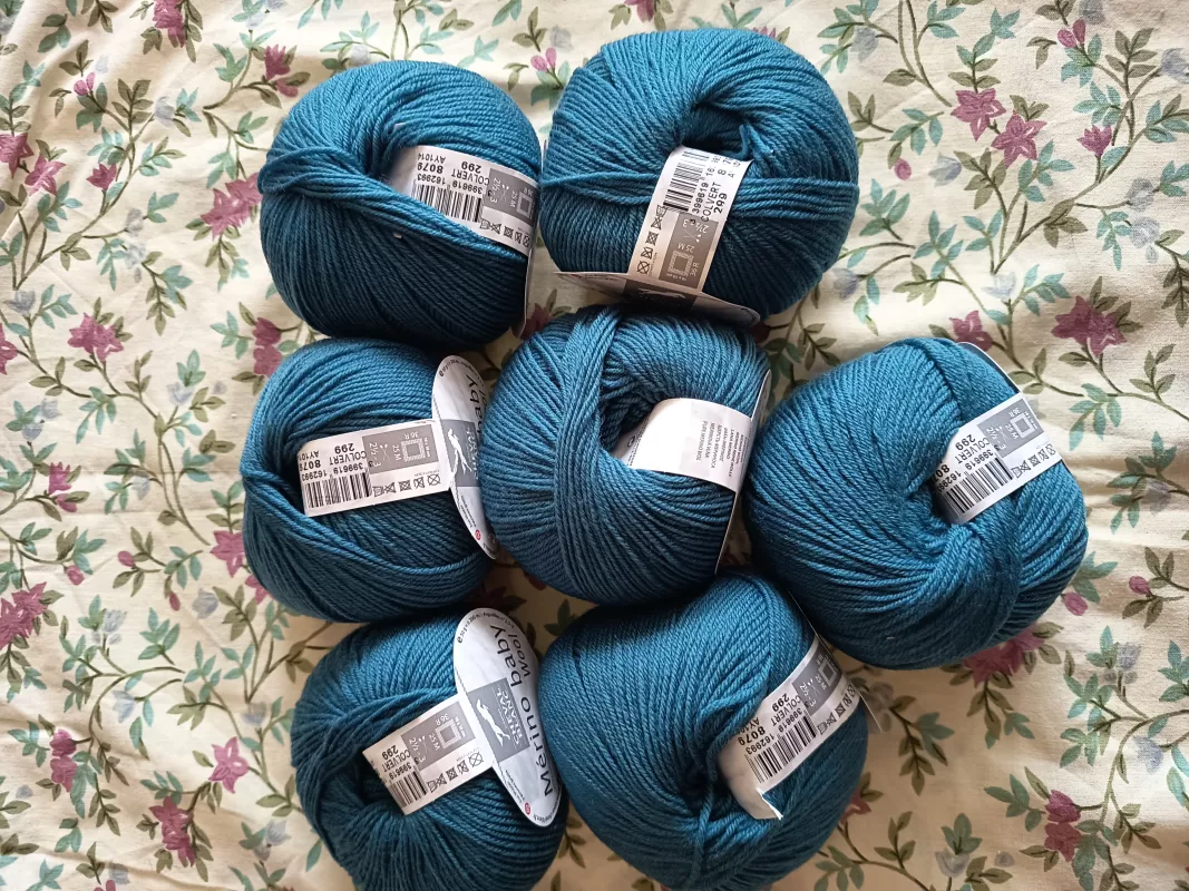 Balíček MÉRINO BABY WOOL 299 Colvert Cheval Blanc