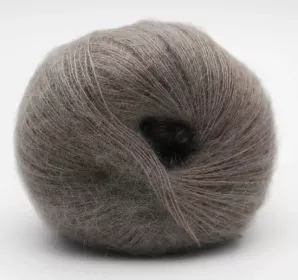 BC GARN Kid Cotton 04 Brown Grey