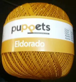 Háčkovací bavlněná příze Puppets Eldorado Ticket 10 / 9532 MEZ Crafts