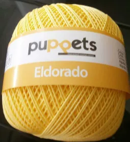 Háčkovací bavlněná příze Puppets Eldorado Ticket 10 / 7516 MEZ Crafts