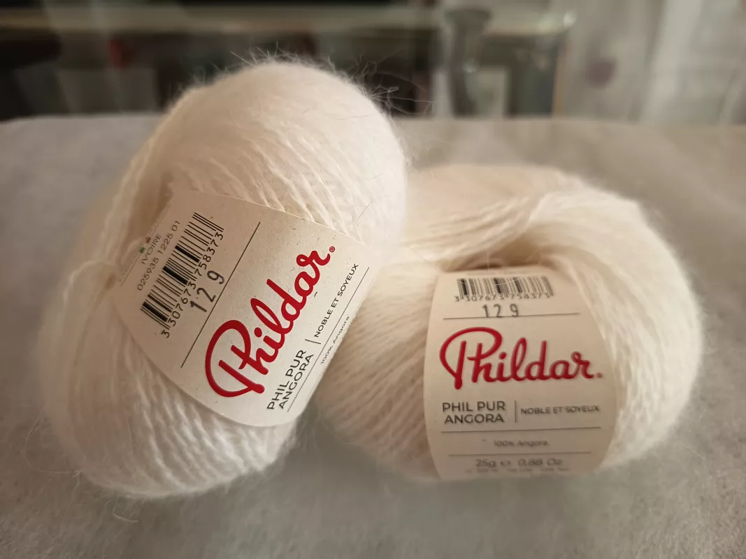 Phil PUR ANGORA IVOIRE Phildar