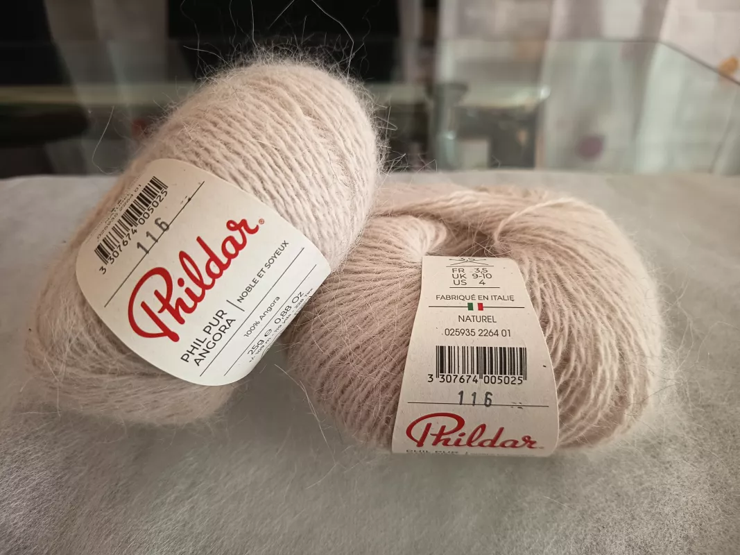 Phil PUR ANGORA NATUREL Phildar