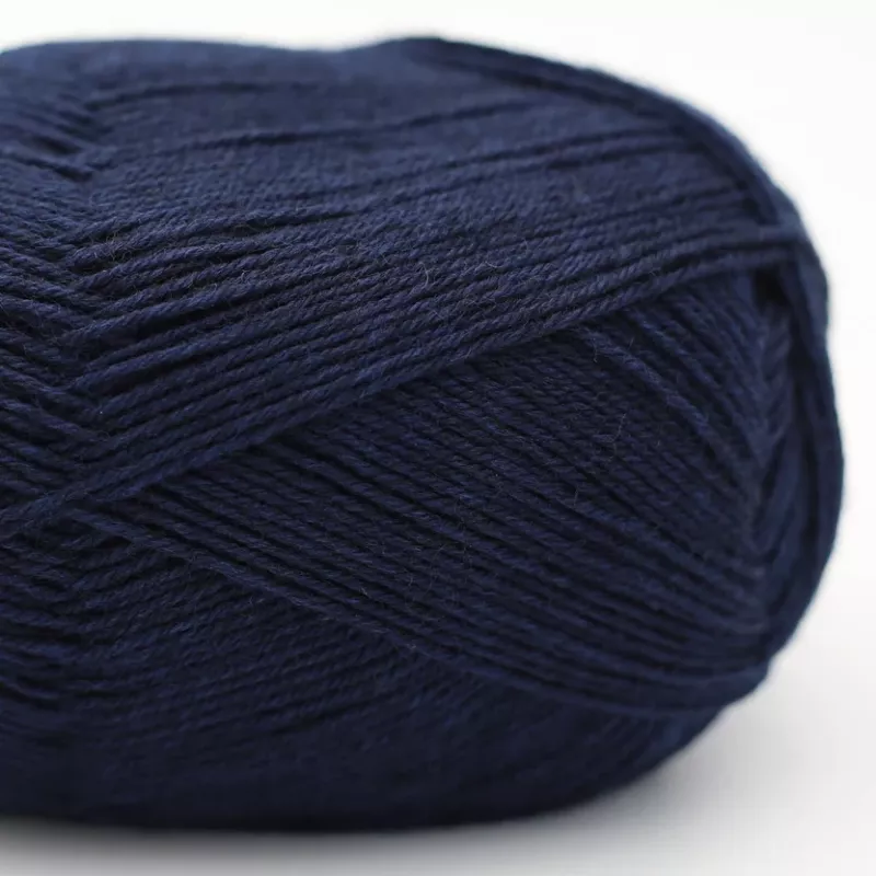 Ponožková příze SOLE MATE 26 Navy Blue Kremkre Soul Wool