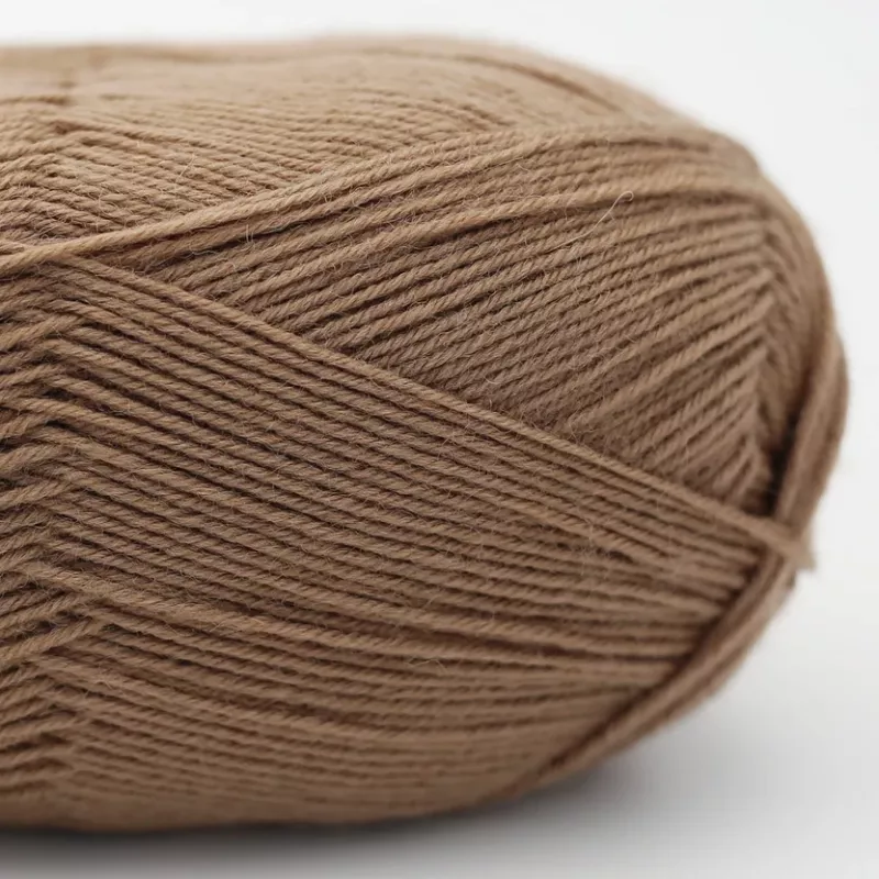 Ponožková příze SOLE MATE 43 Walnut Brown Kremkre Soul Wool