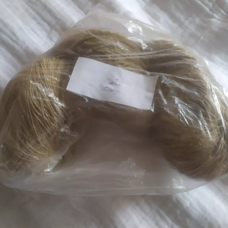 Ručně předená organická kopřivová příze č. 2 Felt and Yarn